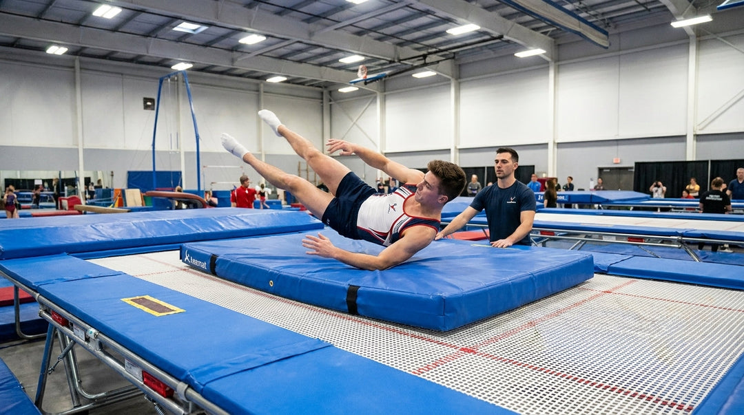 Safety Mats for Trampolining: Why Throw-In Mats and Spotting End Deck Mats Matter
