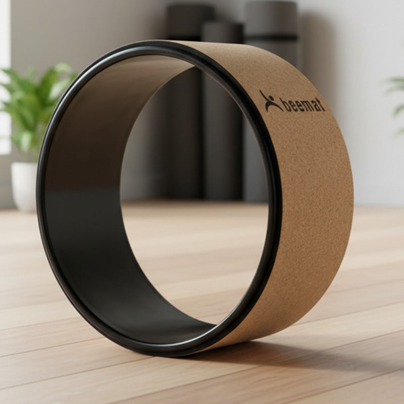 Beemat Cork Yoga Wheel