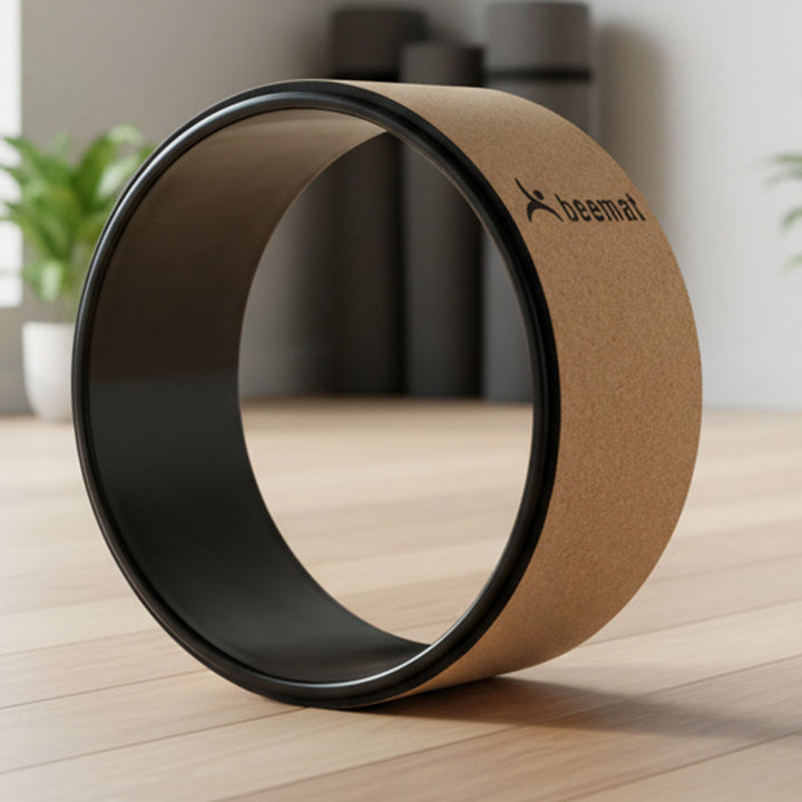 Beemat Cork Yoga Wheel