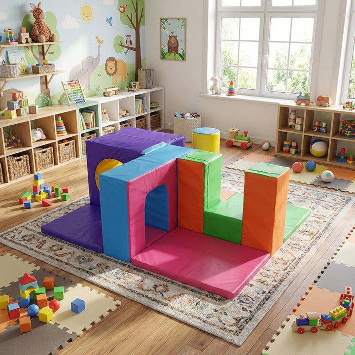 9 Piece Soft Play Unit