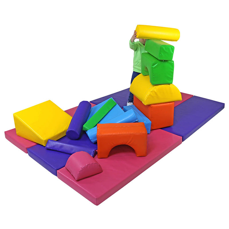 Soft Play Mats and Shapes Set – Beemat