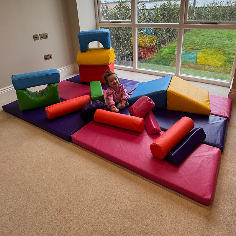 Soft Play Mats and Shapes Set