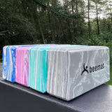 Beemat Marbleized Yoga Block