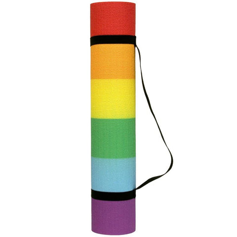 Rainbow yoga mat cheap