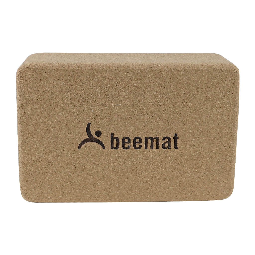 Beemat Hi Density Cork Yoga Block