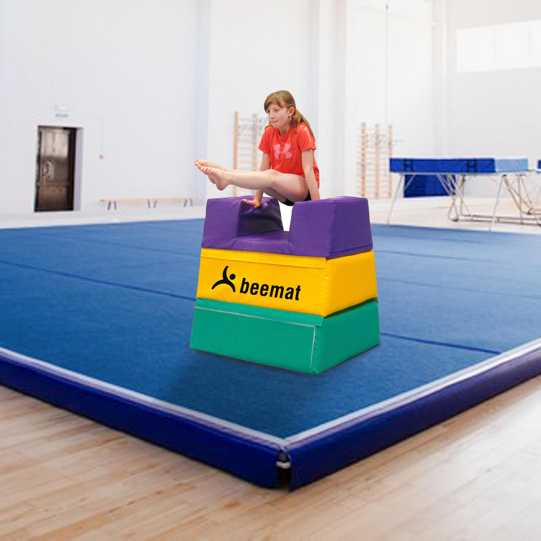 Valuting Box Gymnastics Equipment | Beemat Development Gymnastic Foam Vaulting Box